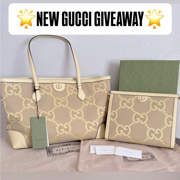 🎉🌟NEW GUCCI GIVEAWAY🌟🎉 - Picture 1 of 8